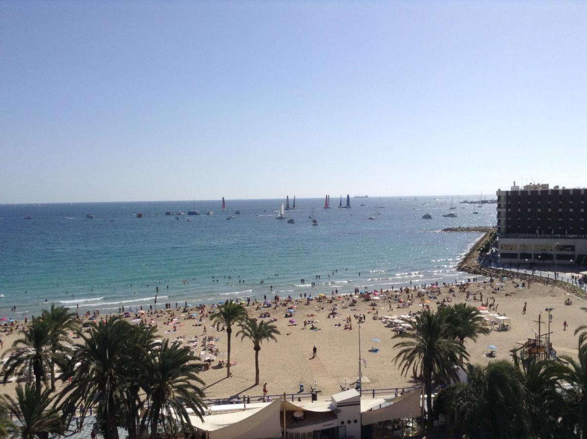 阿利坎特Atico Loft En Frente Al Mar Terraza Vista Espectacular公寓 外观 照片