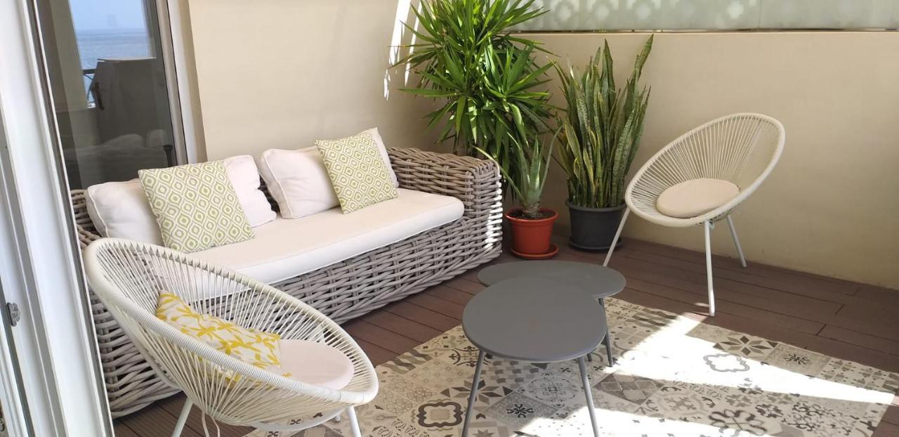 阿利坎特Atico Loft En Frente Al Mar Terraza Vista Espectacular公寓 外观 照片