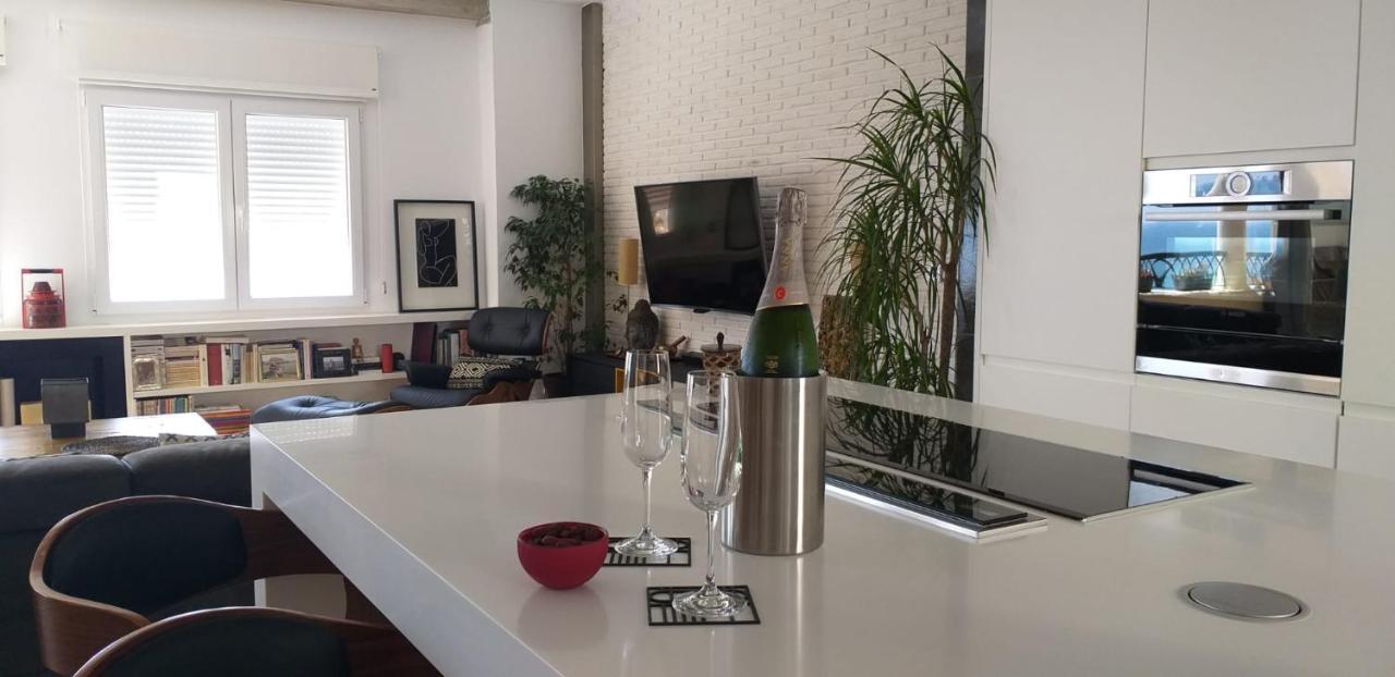 阿利坎特Atico Loft En Frente Al Mar Terraza Vista Espectacular公寓 外观 照片